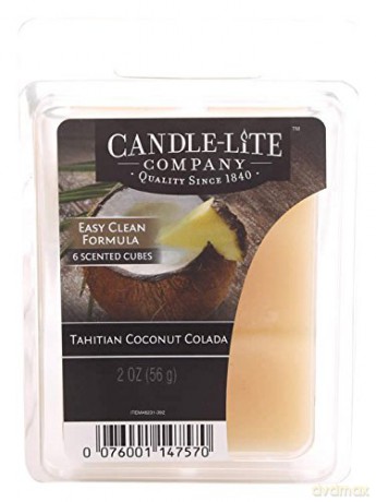 Candle Lite Scented candle with three wicks Tahitian Coconut Colada 283 g