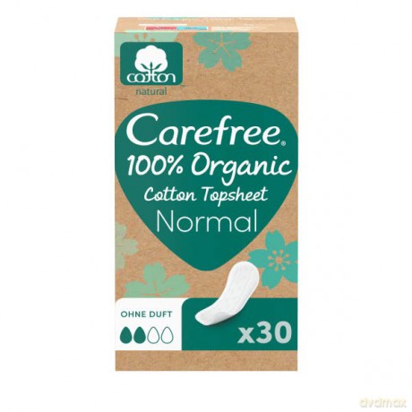 Carefree Panty liners Organic Cotton Normal - Variant: 30 ks