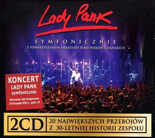 Lady Pank: Symfonicznie - Wydanie 1 (digipack) [2CD]