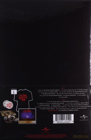 Lady Pank: Symfonicznie + T-shirt rozmiar L + Przypinka + Pocztówka BOX [2CD]