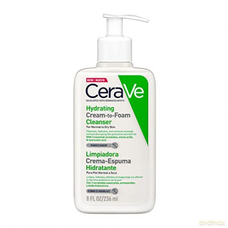 CeraVe (Hydrating Cream-to-Foam Clean ser) - Volume: 236 ml