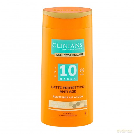 Clinians Mléko na opalování SPF 10 Protective (Anti-Ageing Sun Milk) 200 ml