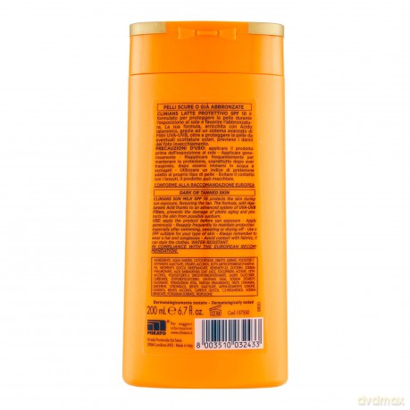 Clinians Mléko na opalování SPF 10 Protective (Anti-Ageing Sun Milk) 200 ml