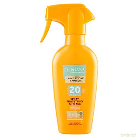 Clinians Sprej na opalování SPF 20 (Sun Milk Spray) 250 ml