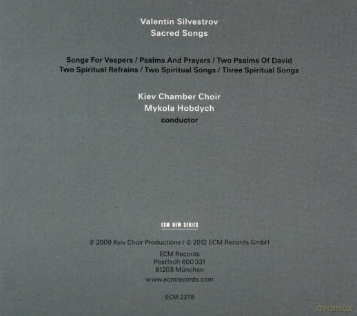 Valentin Silvestrov: Sacred Songs [CD]
