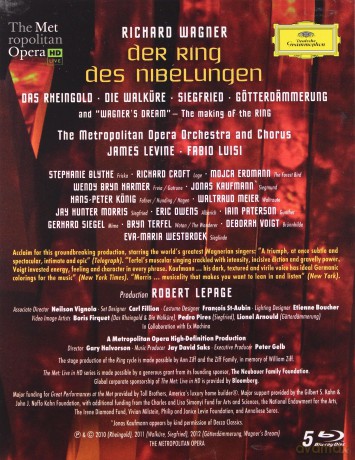 Bryn Terfel: Wagner:Der Ring Des Nibelungen [5Blu-Ray]