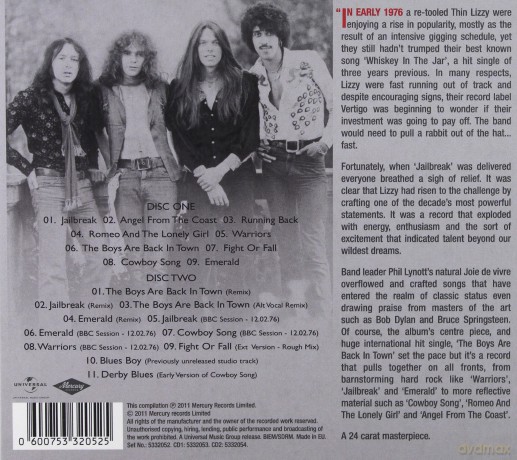Thin Lizzy: Jailbreak (Deluxe) (digipack) [2CD]