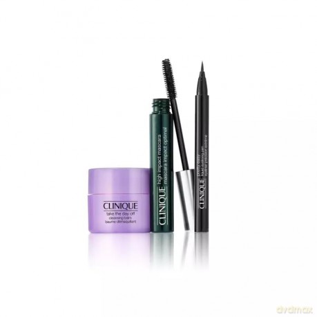 Clinique Gift set of decorative cosmetics for eyes High Drama