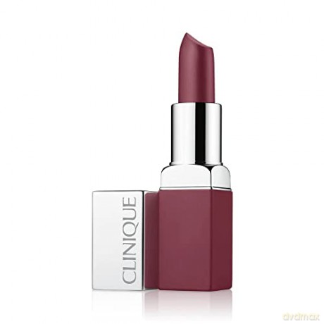 Clinique Hydrating Lipstick with Matting Effect + Base (Pop Matte Lip Color + Primer) 3.9 g - Shade: 08 Bold Pop