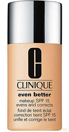 Clinique Liquid makeup for unification colored skin tone, SPF 15 (Even Better Makeup) 30 ml - Shade: WN 64 Butterscotch