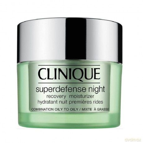 Clinique Night Moisturizer For Combination to Oily Skin Superdefense (Night Recovery Moisturizer Combination To Oily Skin) 50 ml