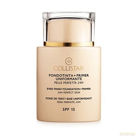 Collistar Liquid makeup and foundation for perfect skin SPF 15 (Even Foundation + Primer) 35 ml - Shade: 01 Ivory