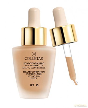 Collistar Liquid Makeup with (Serum Foundation Perfect Nude) 30 ml - Shade: 03 Nude