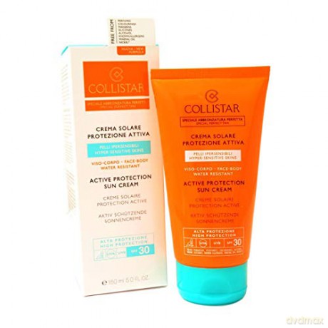 Collistar Waterproof sunscreen SPF 30 (Active Protection Sun Cream) 150 ml