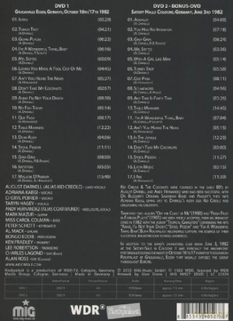 Kid Creole & The Coconuts: Live At Rockpalast 1982 [2DVD]