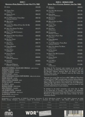 Kid Creole & The Coconuts: Live At Rockpalast 1982 [2DVD]