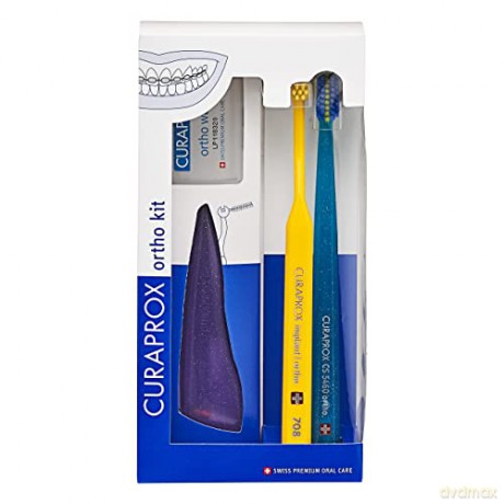 Curaprox Dental care set with braces Ortho Kit