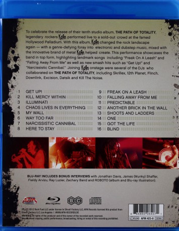Korn: Live At The Hollywood Palladium [Blu-Ray]+[CD]