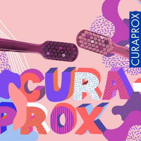 Curaprox Very fine toothbrush 5460 Ultra Soft Duo Fun Edition 2 pcs