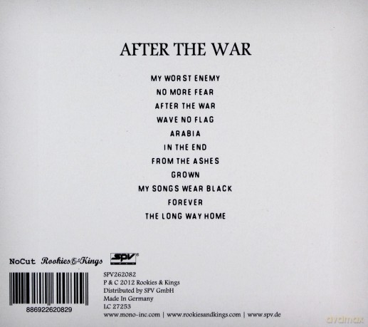 Mono Inc: After The War (Digipack) [CD]