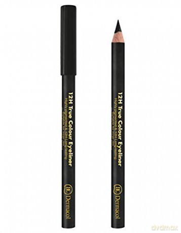 Dermacol 12H (True Colour Eyeliner) 2g - Shade: 8 Black