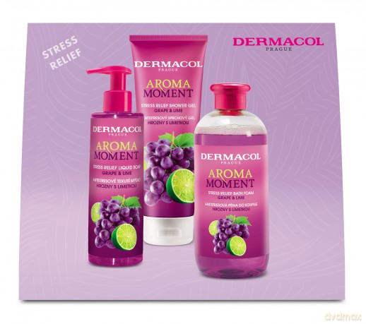 Dermacol Bath care gift set Grapes with lime I.