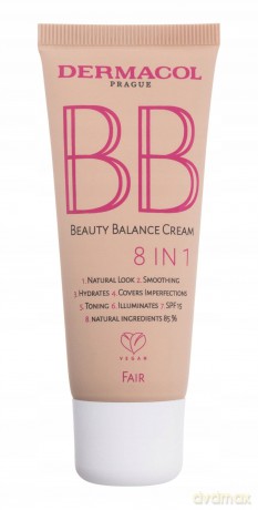 Dermacol BB cream (Beauty Balance Cream) 30 ml - Shade: Fair