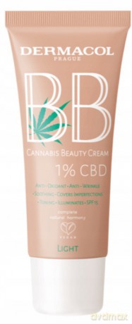 Dermacol BB cream with CBD (Cannabis Beauty Cream) 30 ml - Shade: Medium