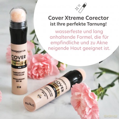 Dermacol Cover Xtreme SPF 30 (Camouflage Concealer) 8 g - Shade: 218