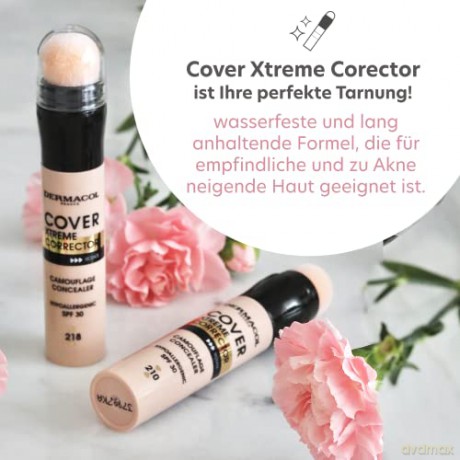 Dermacol Cover Xtreme SPF 30 (Camouflage Concealer) 8 g - Shade: 221