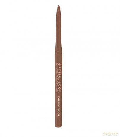 Dermacol Crystal Look Automatic (24H Waterproof Eyeliner) - Shade: 01 Bronze