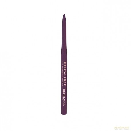 Dermacol Crystal Look Automatic (24H Waterproof Eyeliner) - Shade: 02 Violet