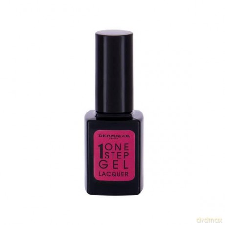 Dermacol Gel nail polish One Step Gel Lacquer (Nail Polish) 11 ml - Shade: 05 Carmine Red