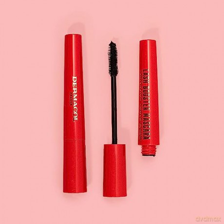 Dermacol Lash Booster Mascara (Extension Power Serum) 9.5 ml - Shade: Black