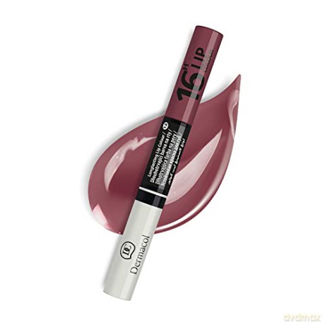 Dermacol Long-lasting lip color and gloss 2in1 16h Lip Colour - Shade: 12