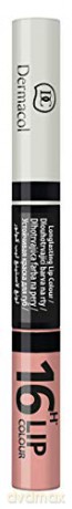 Dermacol Long-lasting lip color and gloss 2in1 16h Lip Colour - Shade: 14