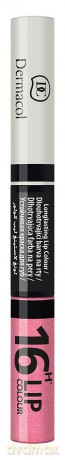 Dermacol Long-lasting lip color and gloss 2in1 16h Lip Colour - Shade: 15
