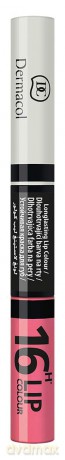 Dermacol Long-lasting lip color and gloss 2in1 16h Lip Colour - Shade: 17