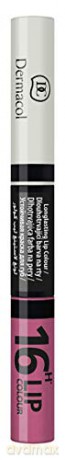 Dermacol Long-lasting lip color and gloss 2in1 16h Lip Colour - Shade: 21