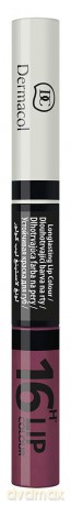 Dermacol Long-lasting lip color and gloss 2in1 16h Lip Colour - Shade: 22