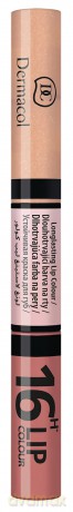 Dermacol Long-lasting lip color and gloss 2in1 16h Lip Colour - Shade: 31