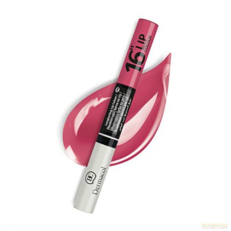 Dermacol Long-lasting lip color and gloss 2in1 16h Lip Colour - Shade: 6
