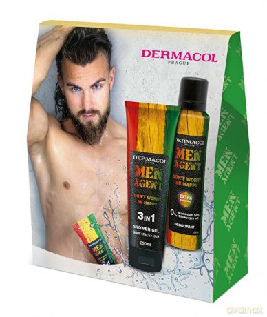 Dermacol Men Agent Happy body care gift set