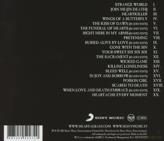 Him: Xx - Two Decades Of Love Metal [CD]