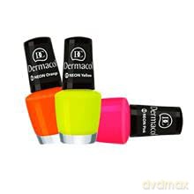 Dermacol Neon nail polish 5 ml - Shade: 26 Neon Sugar