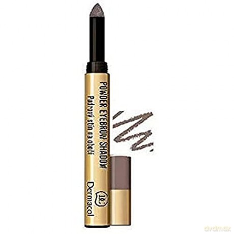 Dermacol Powdery shades eyebrow (Powder Eyebrow Shadow) 1 g - Shade: No. 2