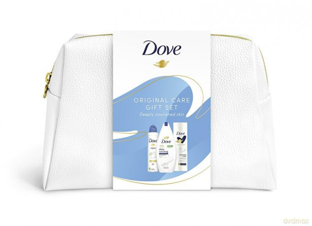 Dove Body care gift set with Original cosmetic bag