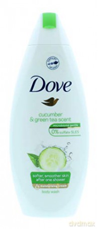 Dove Shower gel with the scent of cucumber and green tea Go Fresh (Fresh Touch Shower Gel) - Volume: 250 ml