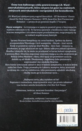 Bractwo Czarnego Sztyletu T.8 Dusza Wampira - Ward J.R. [KSIĄŻKA]
