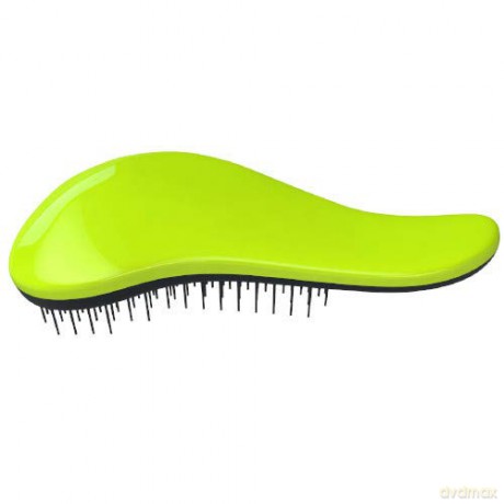 Dtangler Hair brush with handle Green Black
